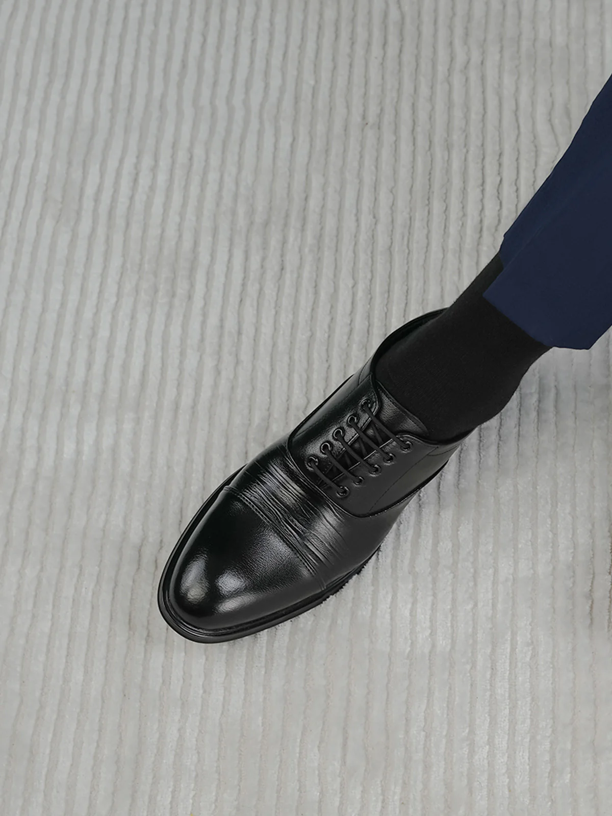 Men "AARNA" Elegant Leather Formal Shoes - Image 6