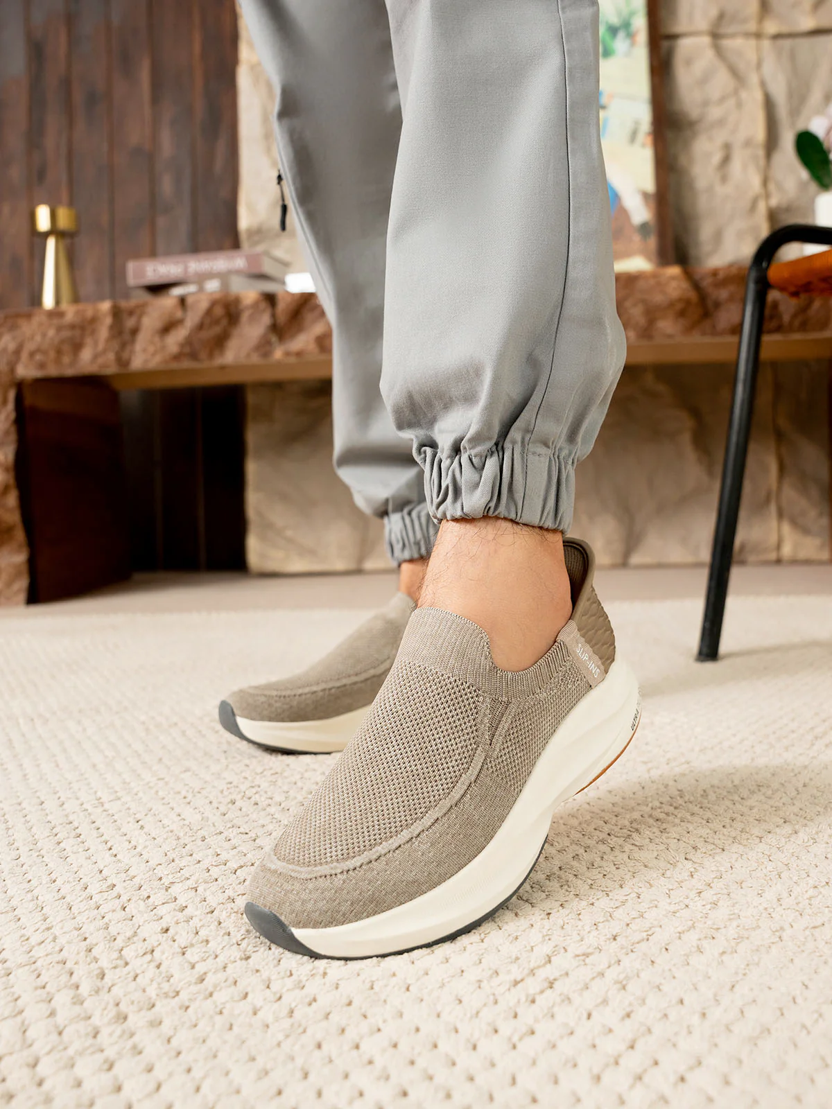 Men "AAVIER" Durable Slip On Trainers - Image 3