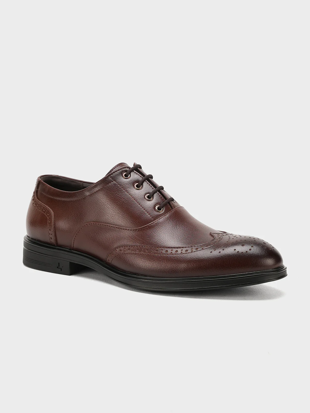 Men "ADARSH" Leather Lace-Up Formal Shoes - Image 2