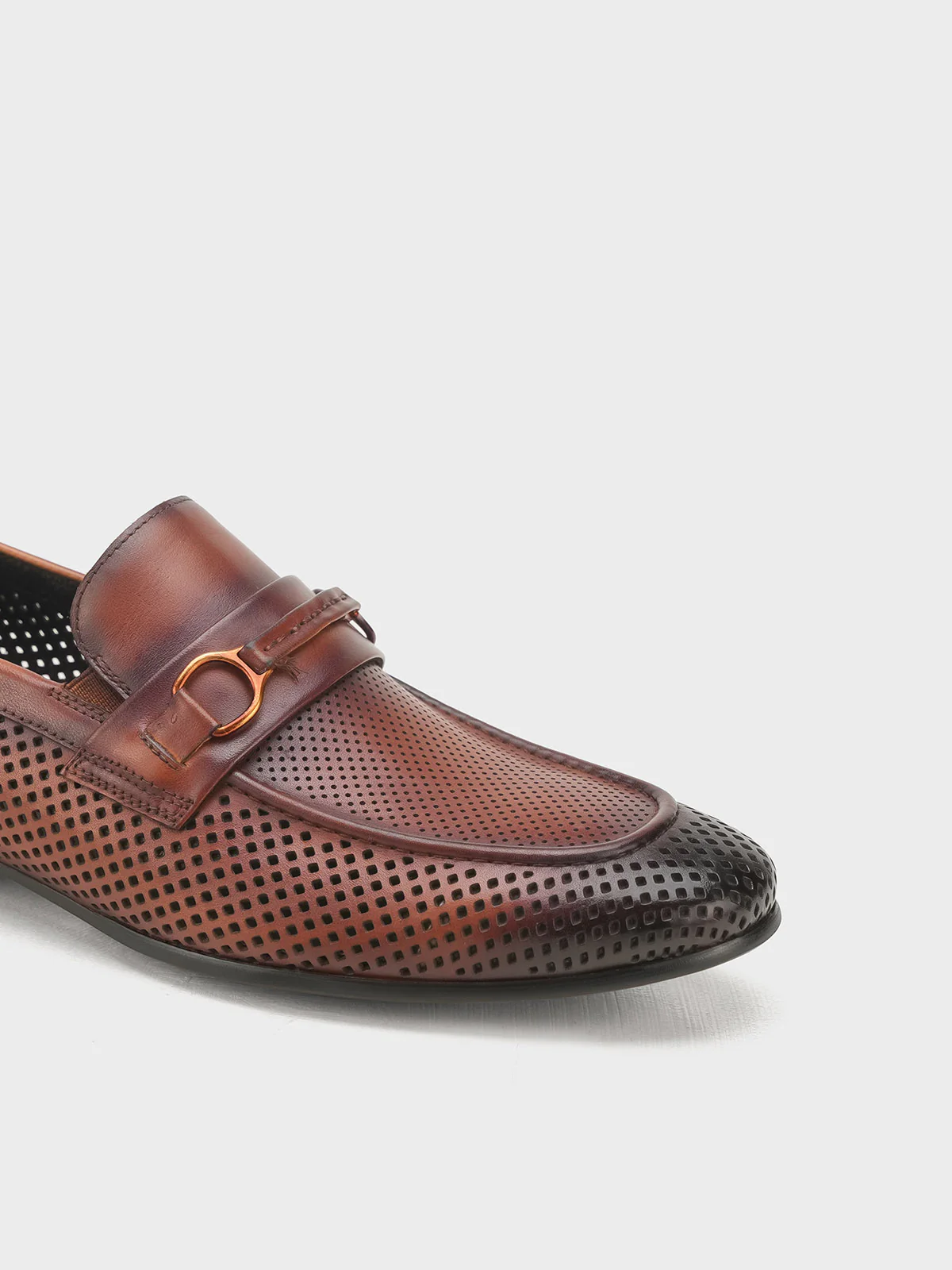 Men "ADDAX" Classic Premium Leather Formals Shoes - Image 7