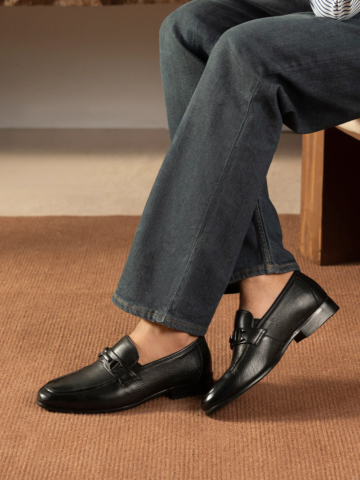 Men "ADIRA" Modern Design Leather Formals