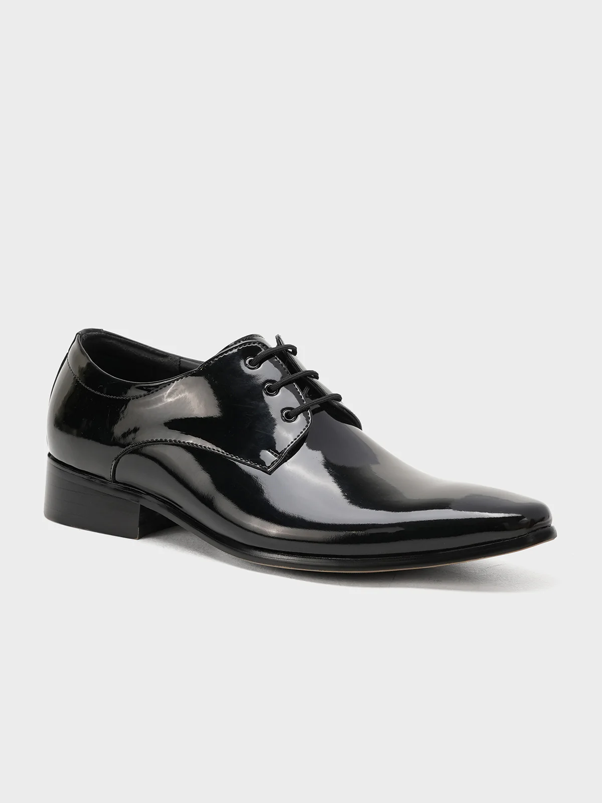 Men "AGAFYA" Leather Lace-Up Formal Shoes - Image 2
