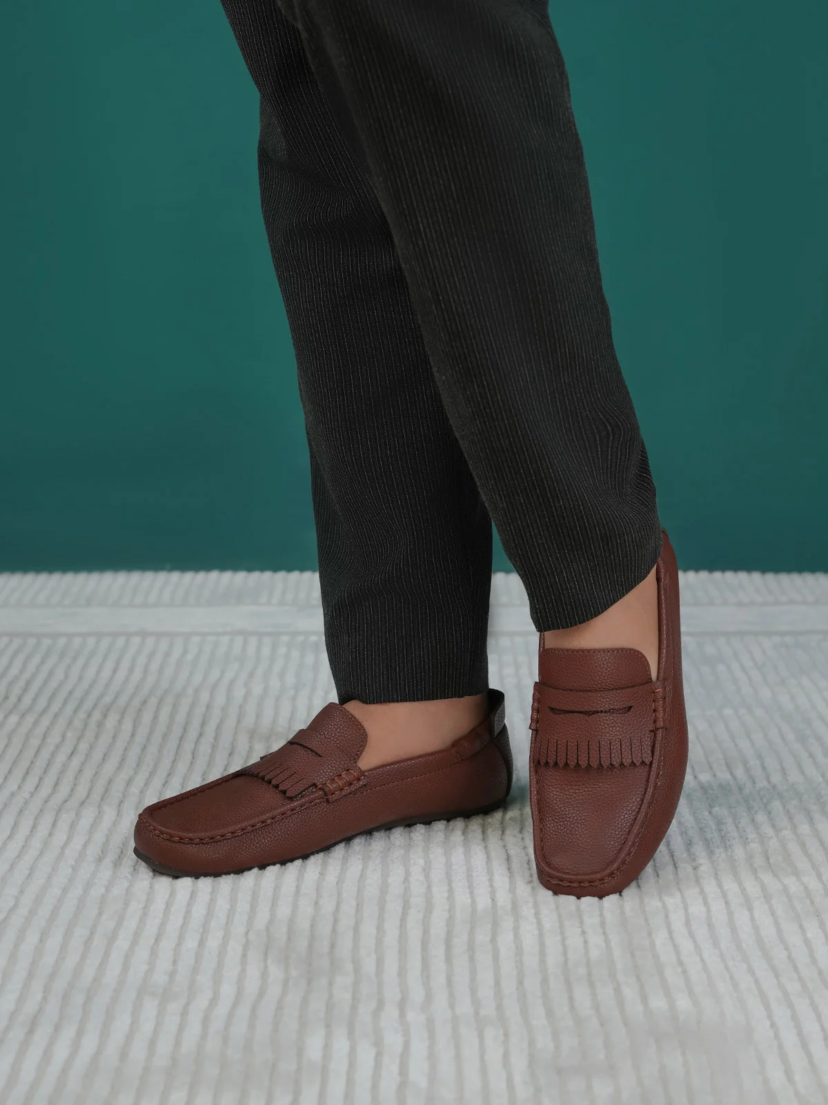 Men "ALAIR" Classic Slip On Moccasins - Image 3