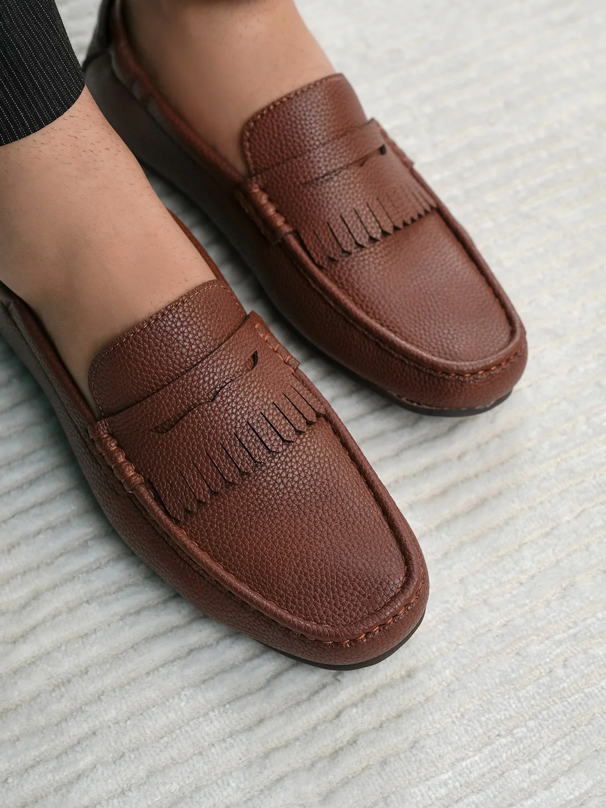Men "ALAIR" Classic Slip On Moccasins - Image 6