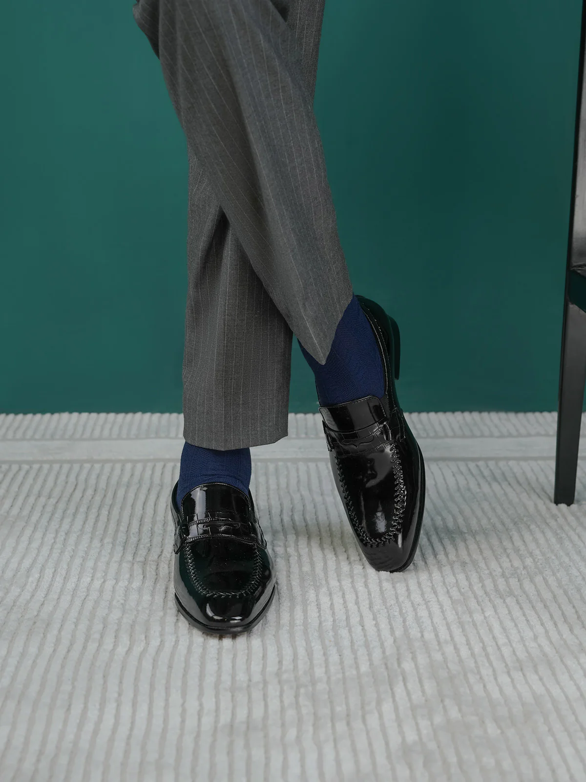 Men "ALBANE" Durable Formal Leather Shoes - Image 3