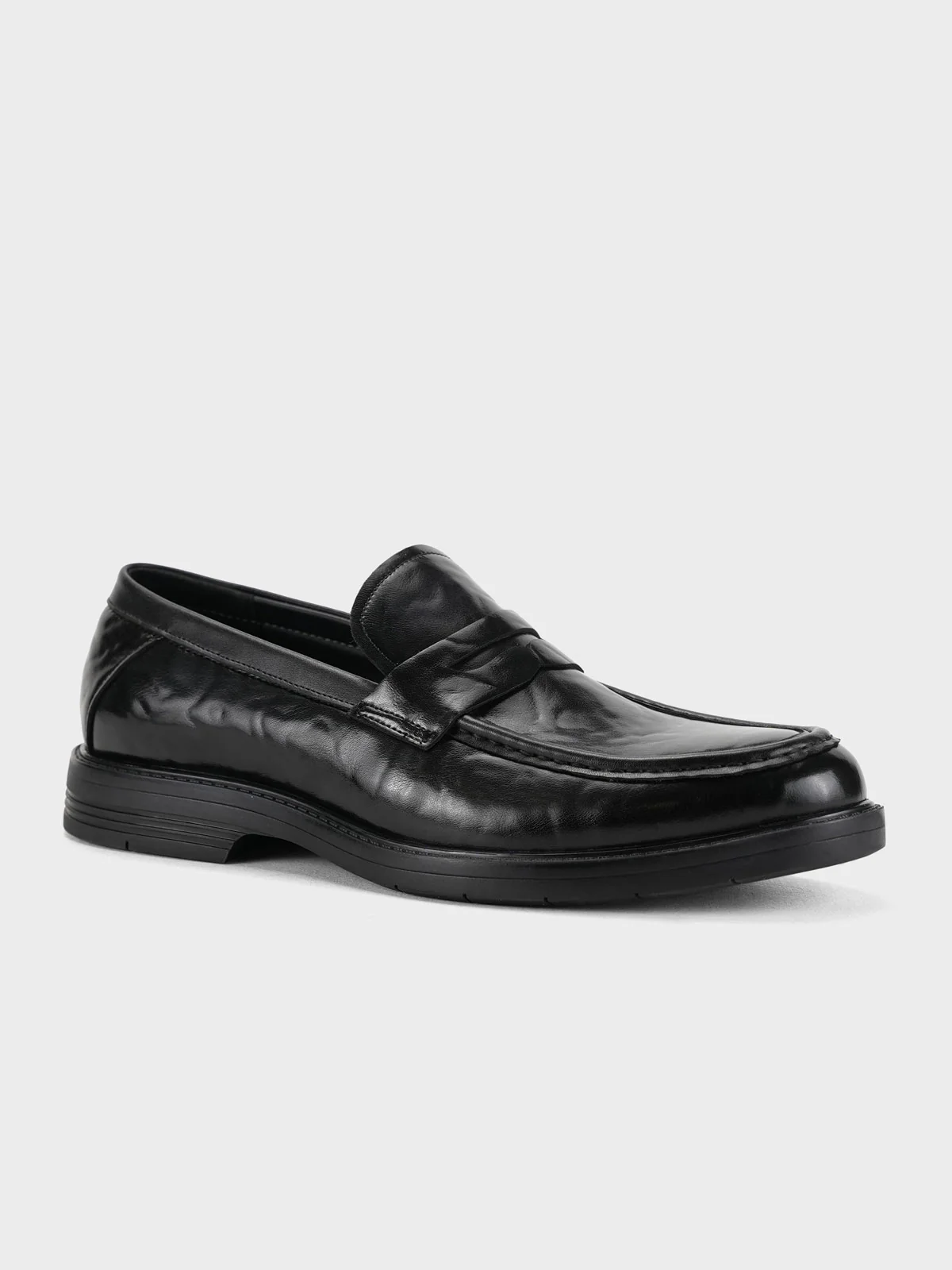 Men "ALCADO" Casual Slip On Leather Formals