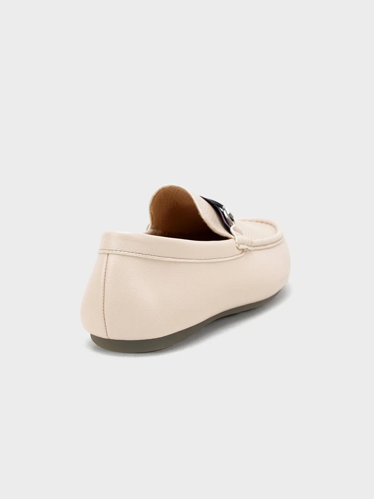 Men "ALDITH" Soft Buckle Detail Moccasins - Image 5