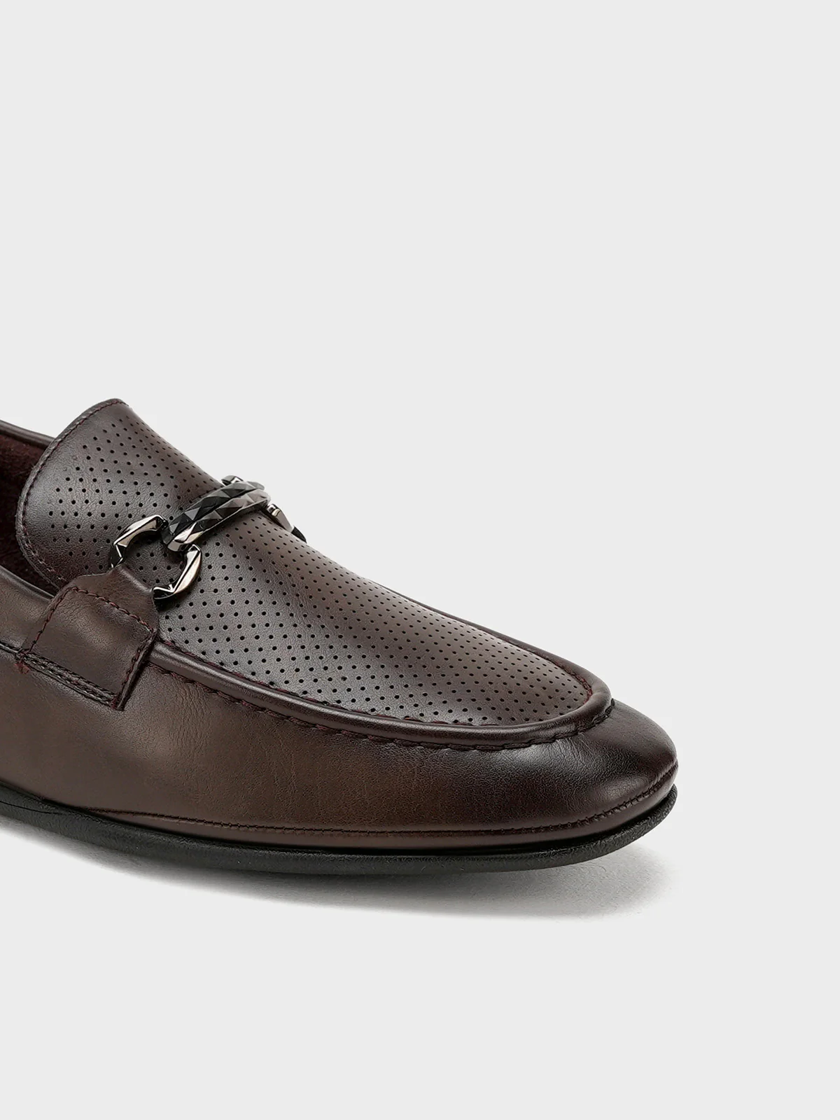 Men "ALDIVA" Smart Texture Design Loafers - Image 7