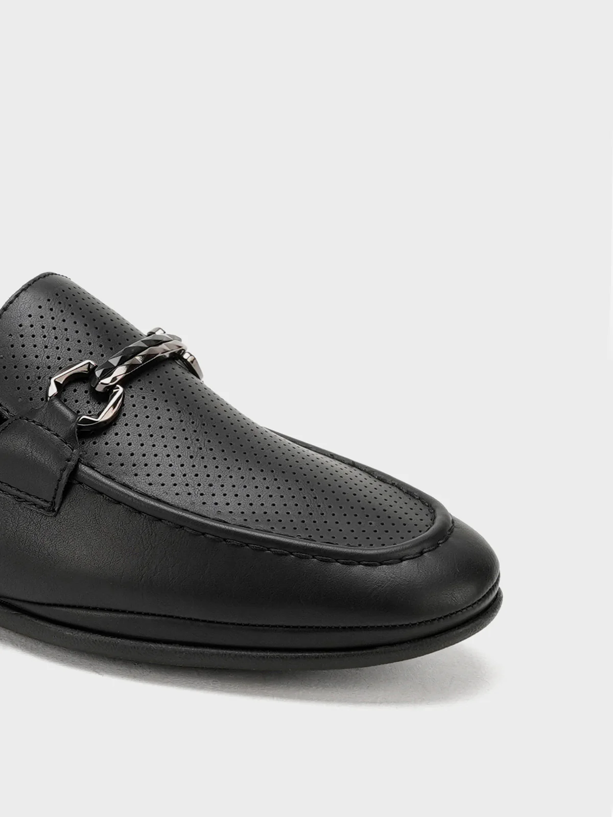 Men "ALDIVA" Smart Texture Design Loafers - Image 9