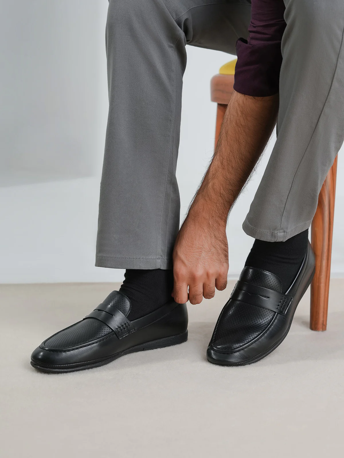 Men "ALINDA" Comfort Simple Loafers - Image 3