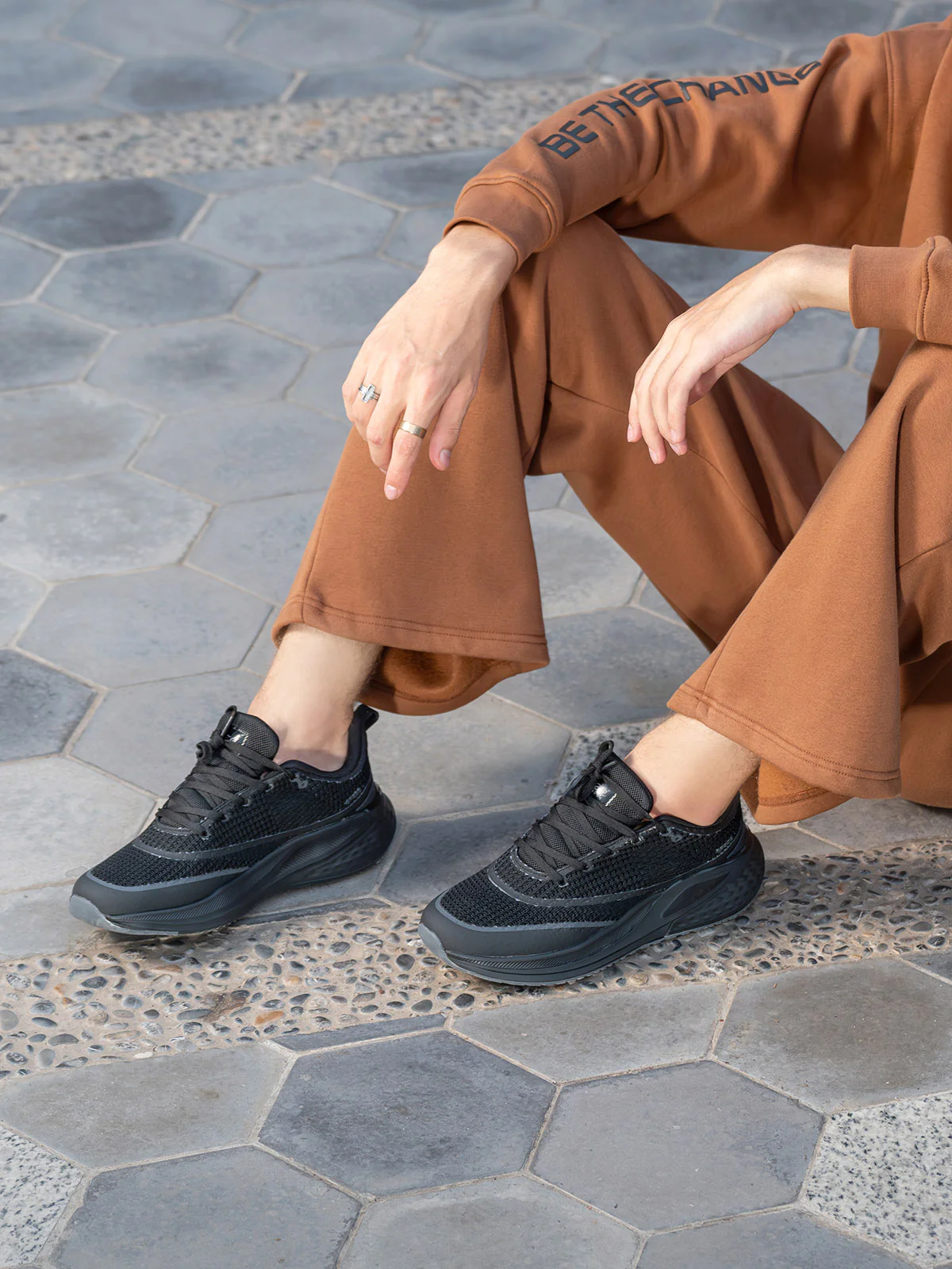 Men "ANJEA" Lace Up Style Trainers
