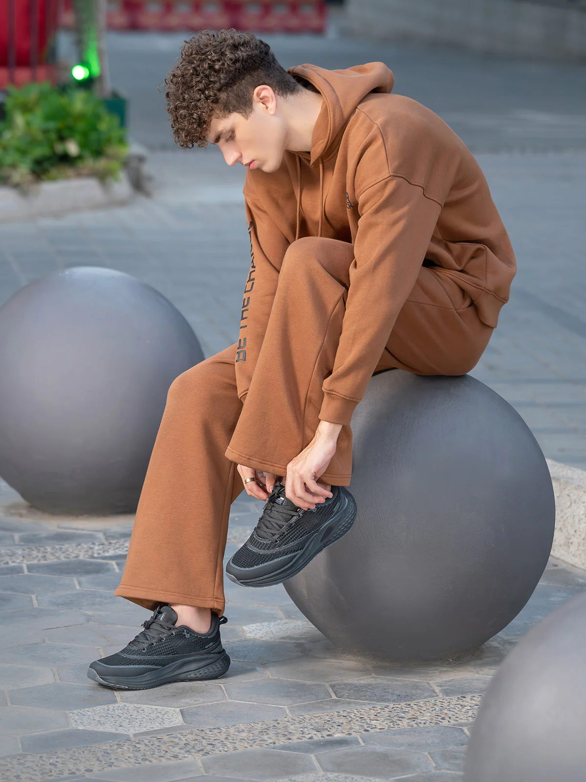 Men "ANJEA" Lace Up Style Trainers - Image 3
