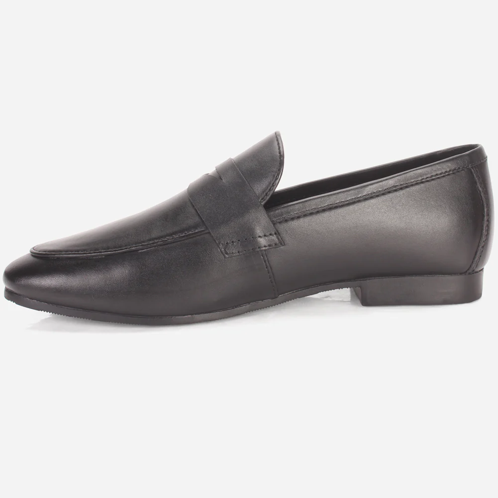 Men "APLYS" Leather Slide In Loafers Shoes - Image 3