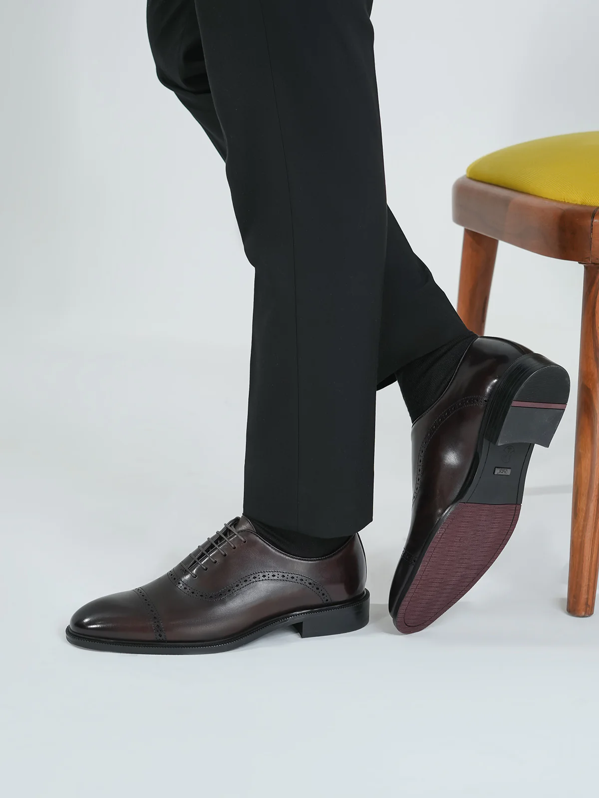 Men "ARISTIDE" Premium Leather Formal Shoes - Image 10