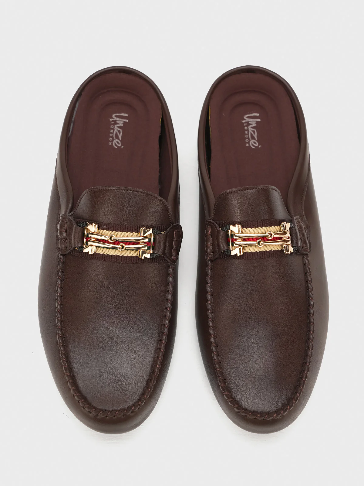 Men "ARLETT" Durable Rubber Sole Moccasins - Image 9