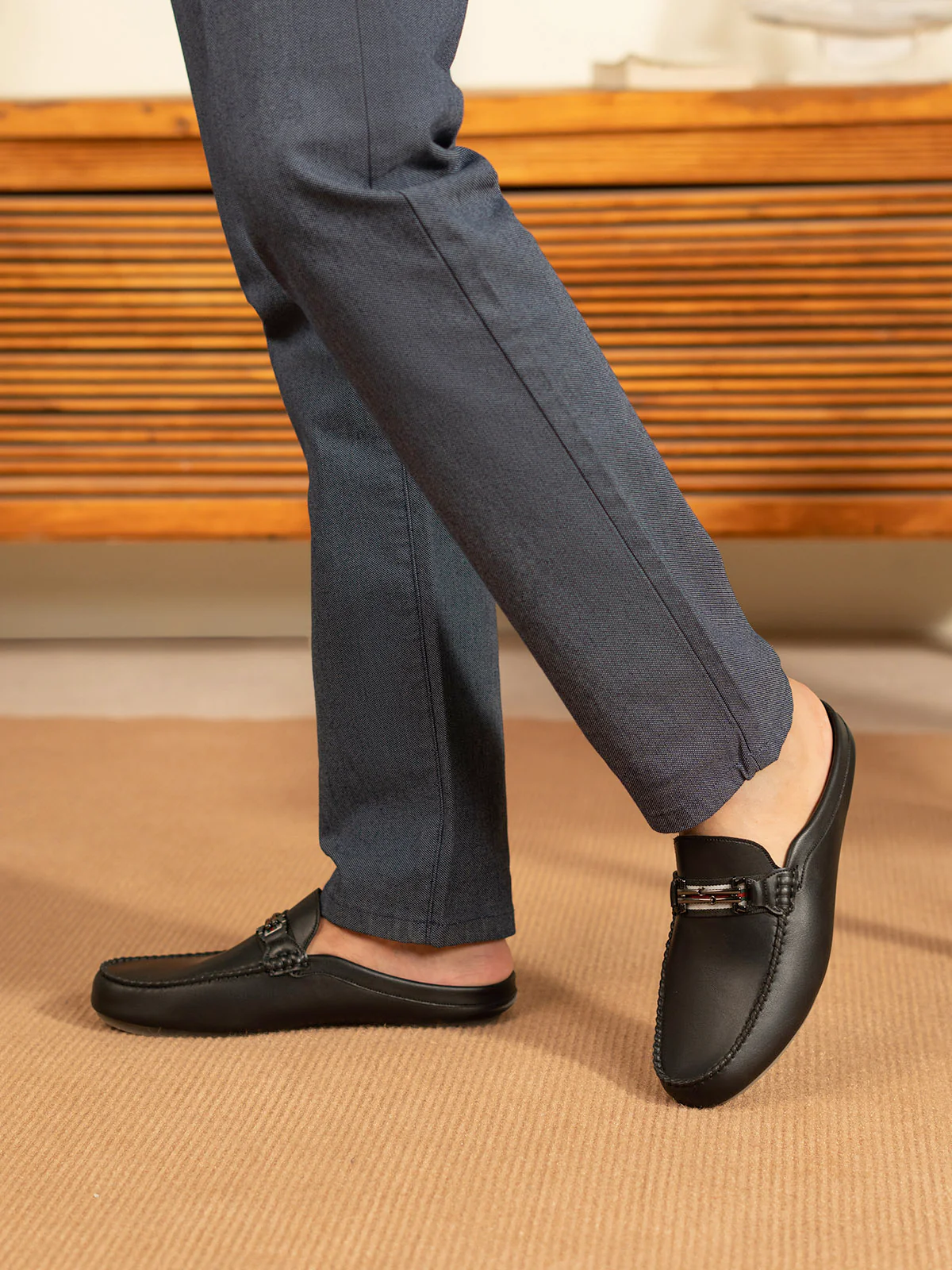 Men "ARLETT" Durable Rubber Sole Moccasins - Image 10