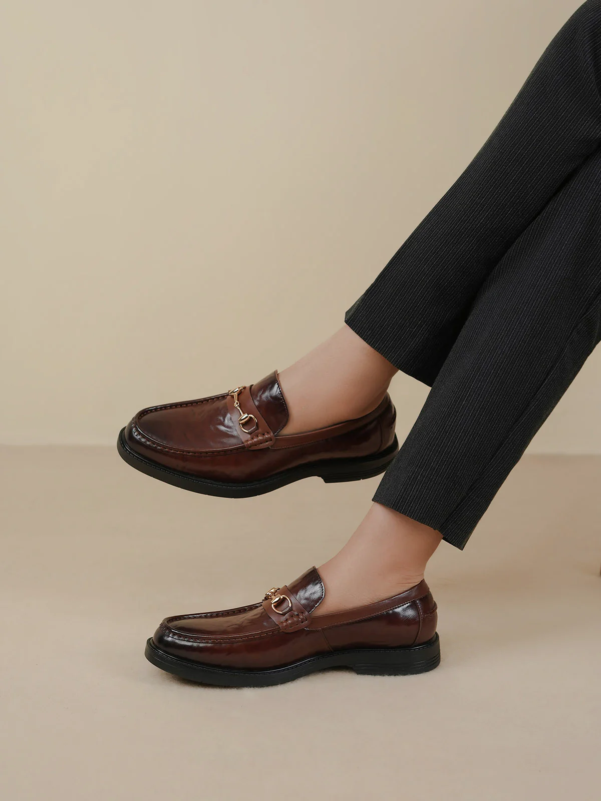 Men "ARSENI" Modern Slip On Leather Formals
