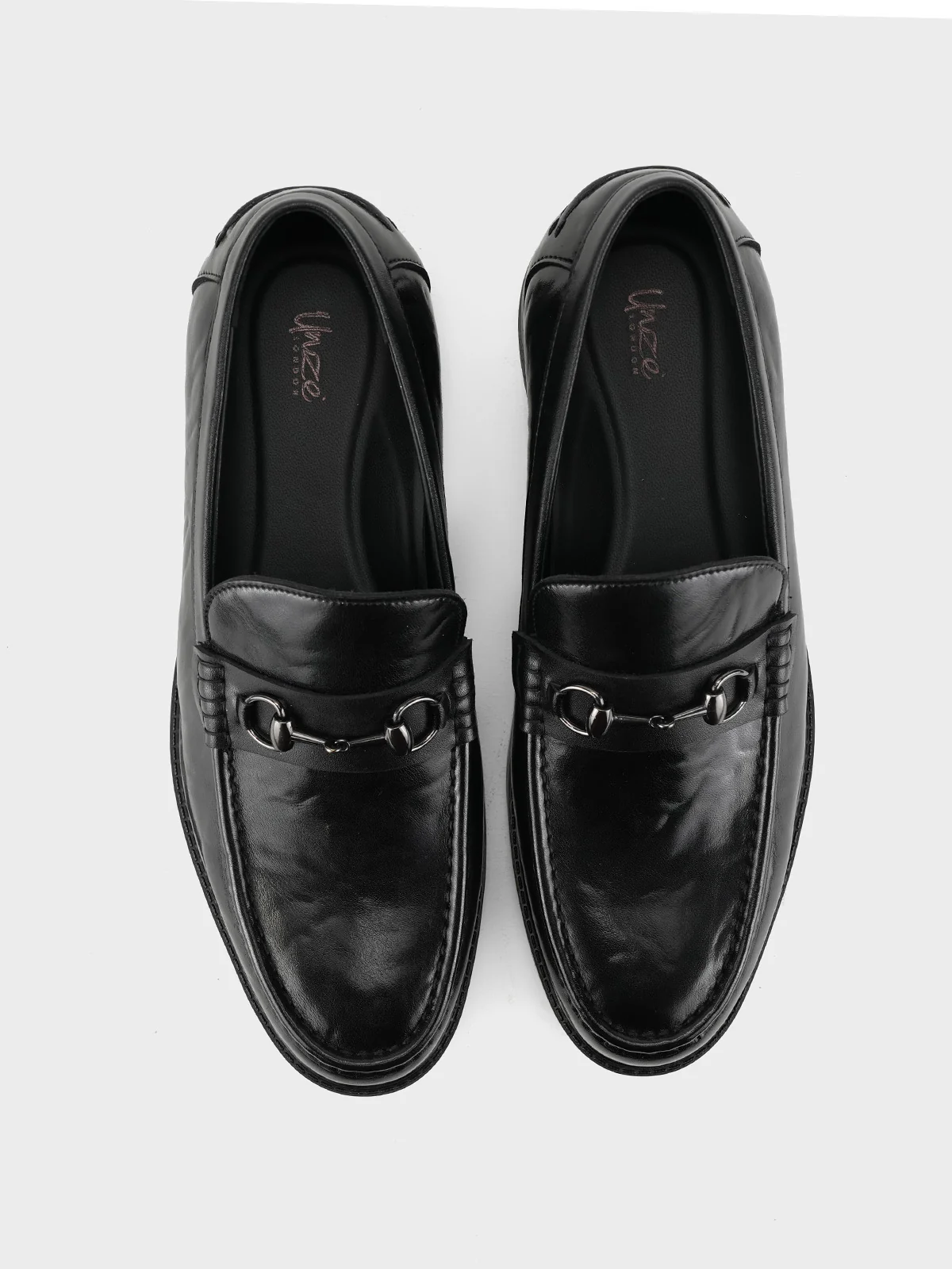 Men "ARSENI" Modern Slip On Leather Formals - Image 6
