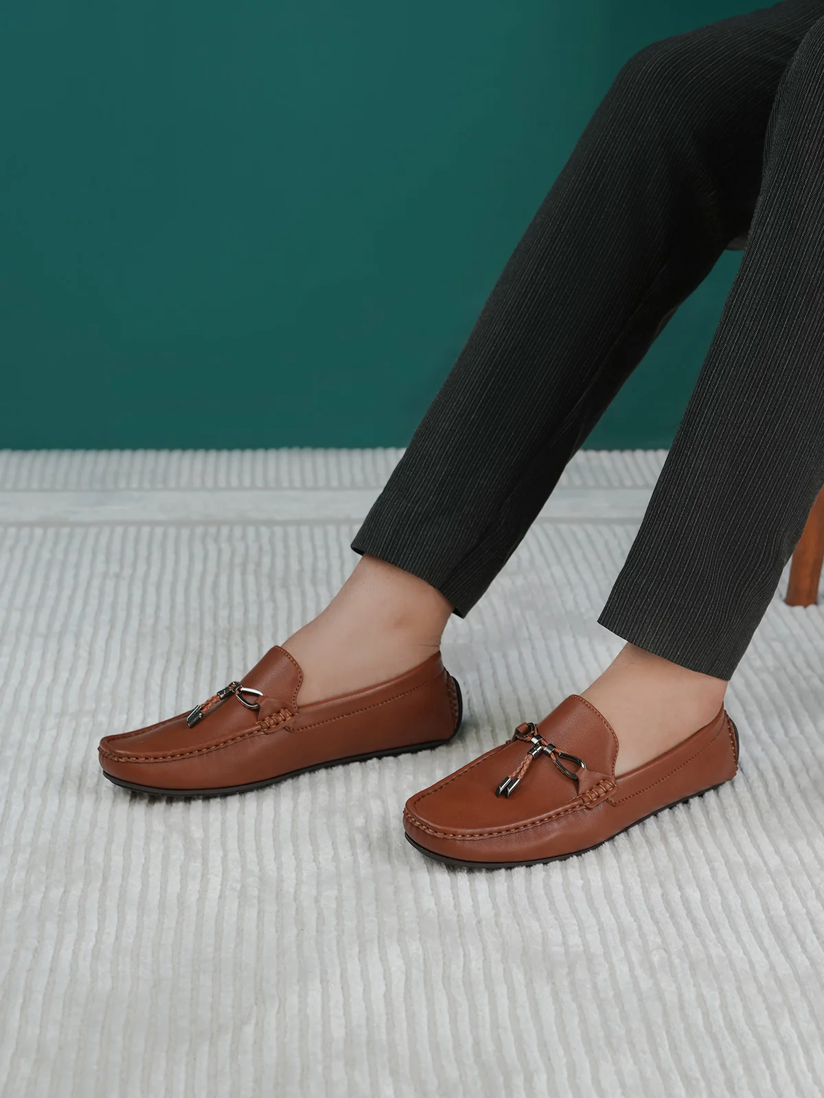 Men "ARTHEK" Simple Slip On Moccasins