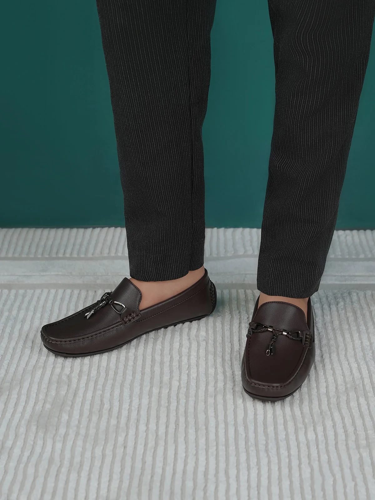 Men "ARTHEK" Simple Slip On Moccasins - Image 6