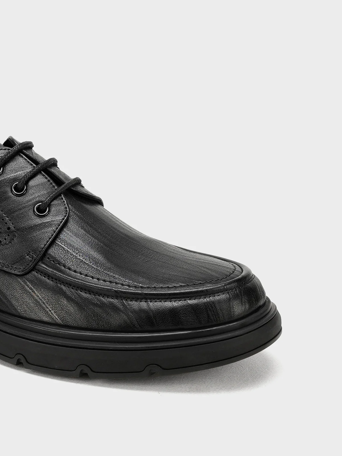 Men "AVATARI" Elegant Leather Loafer Shoes - Image 7