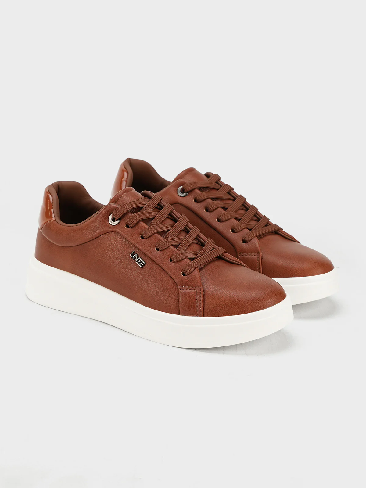 Men "AVICE" Classic Lace Up Trainers - Image 4