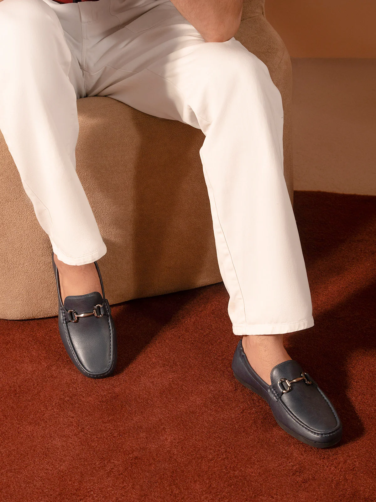 Men "AYUSH" Soft Semi Formal Moccasins - Image 10