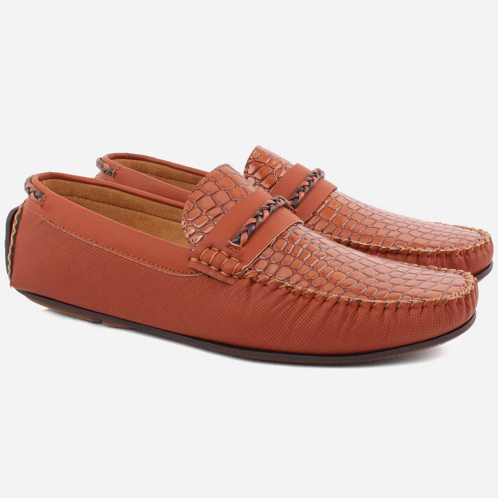 Men "Banco" Slip On Casual Moccasins - Image 2