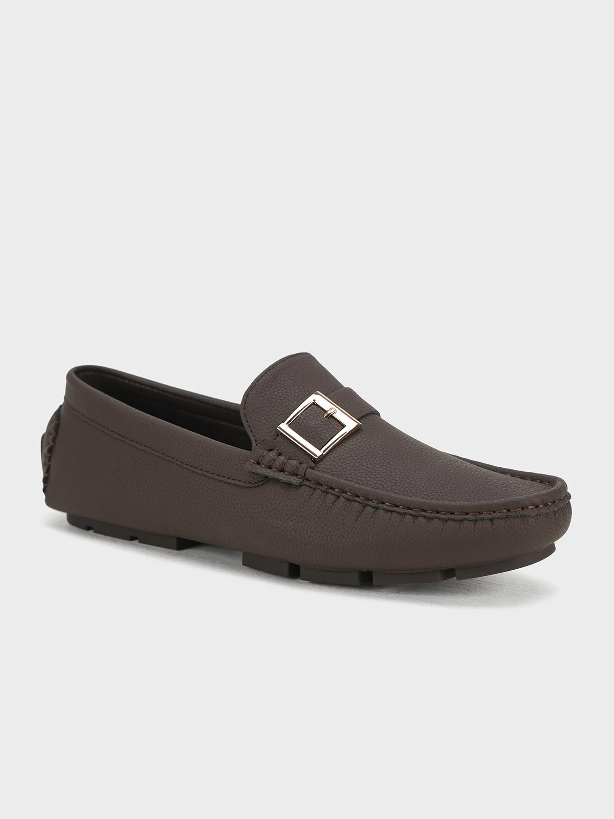 Men "BENJA" Stylish Side Buckle Moccasins - Image 2