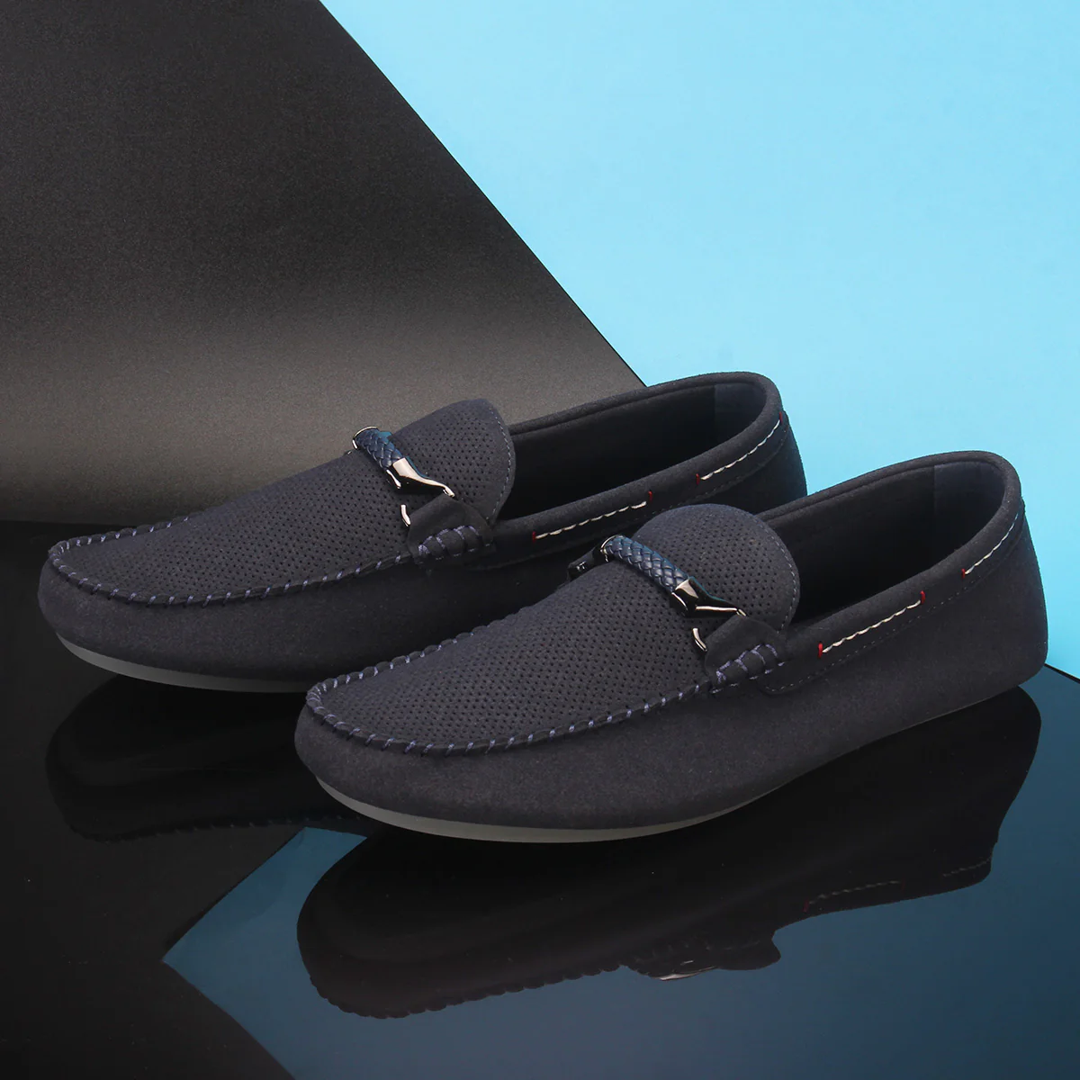 Men "BILL" Comfortable Moccasins - Image 6