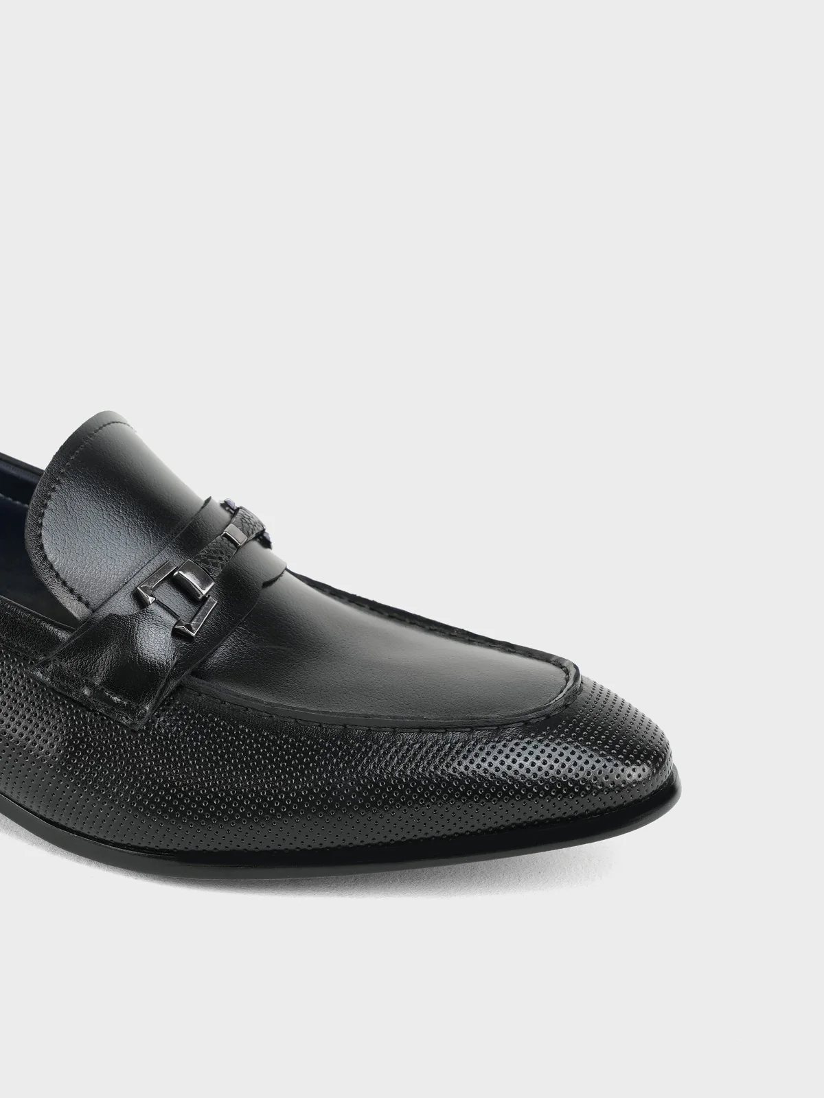 Men "BLAISE" Comfy Slip On Leather Formal Shoes - Image 4