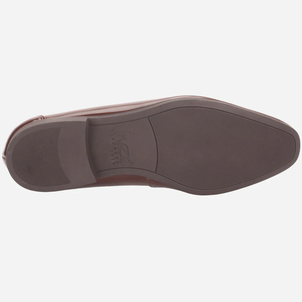 Men "BORRIS" Leather Formal Dress Slip-On Shoes - Image 5