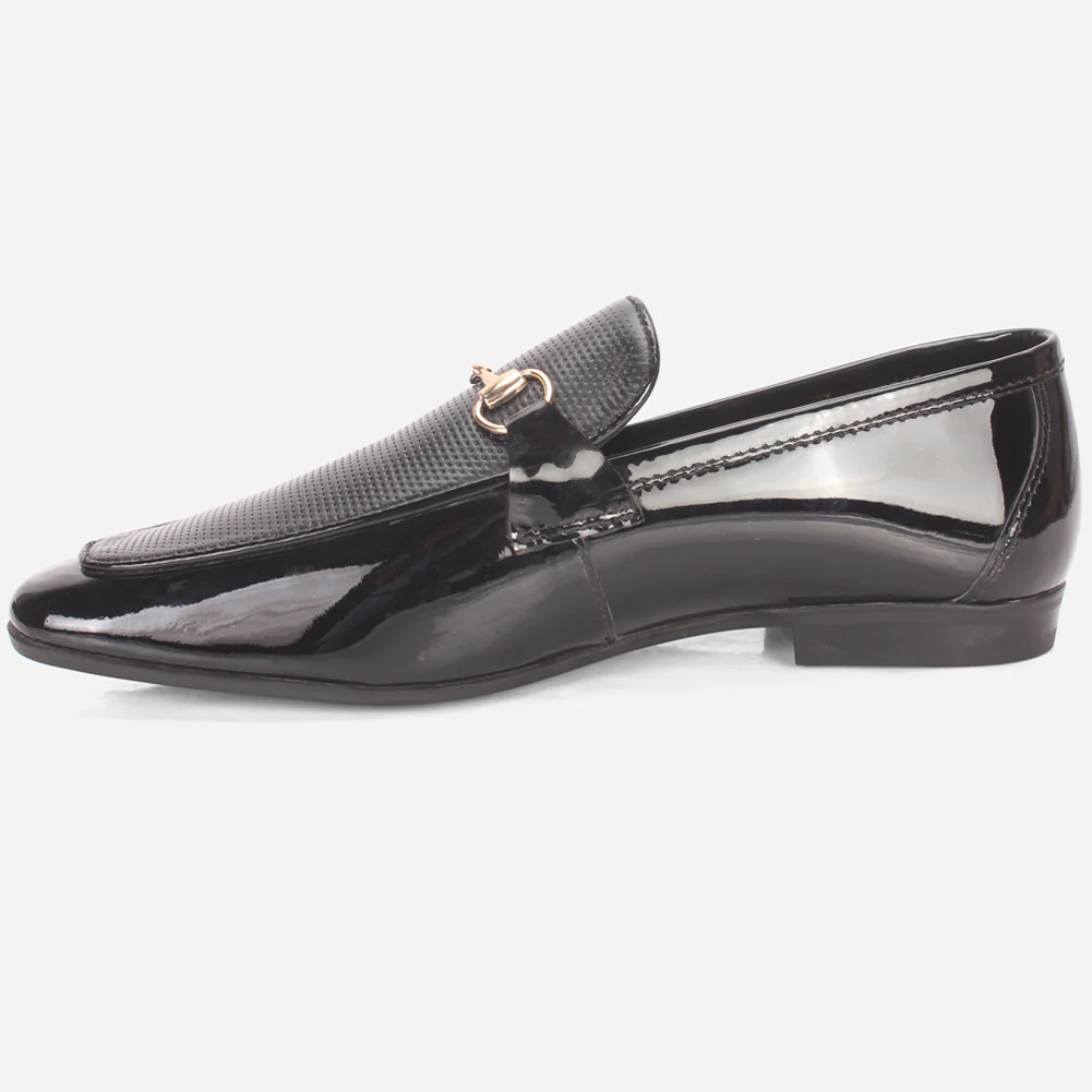 Men "BORRIS" Leather Formal Dress Slip-On Shoes - Image 3
