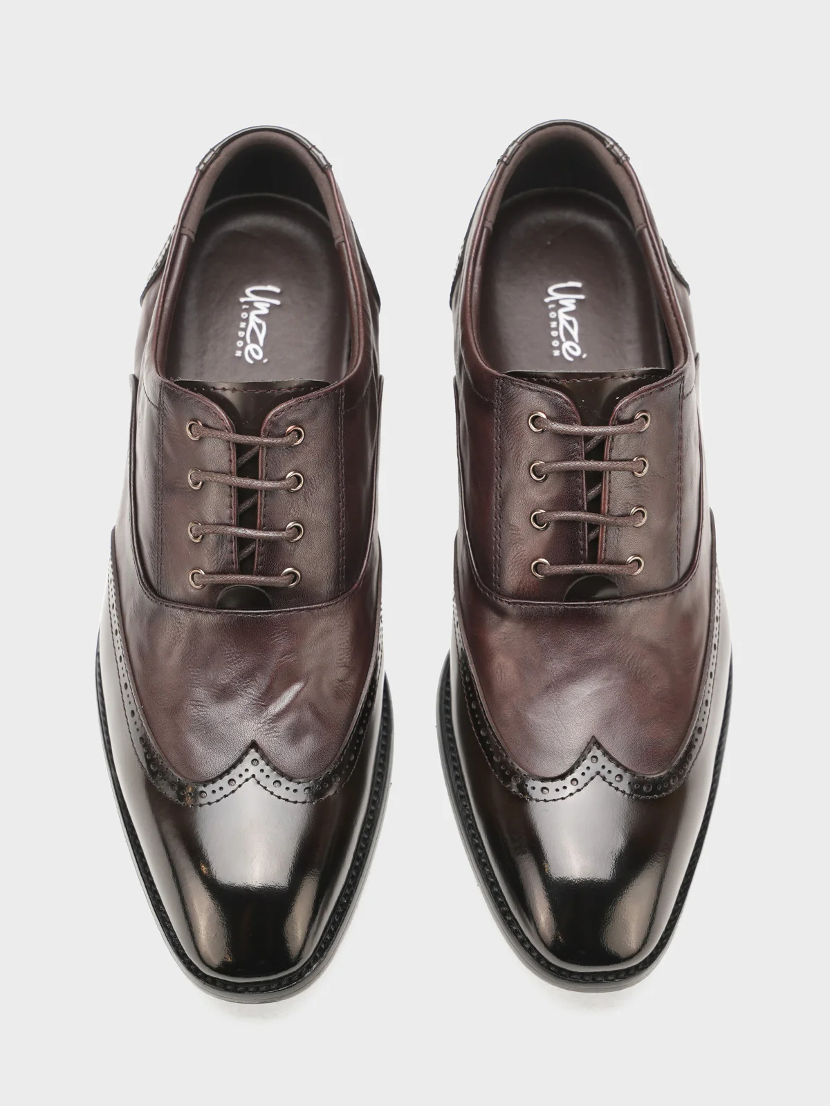 Men "BRUNO" Elegant Leather Formal Shoes - Image 6