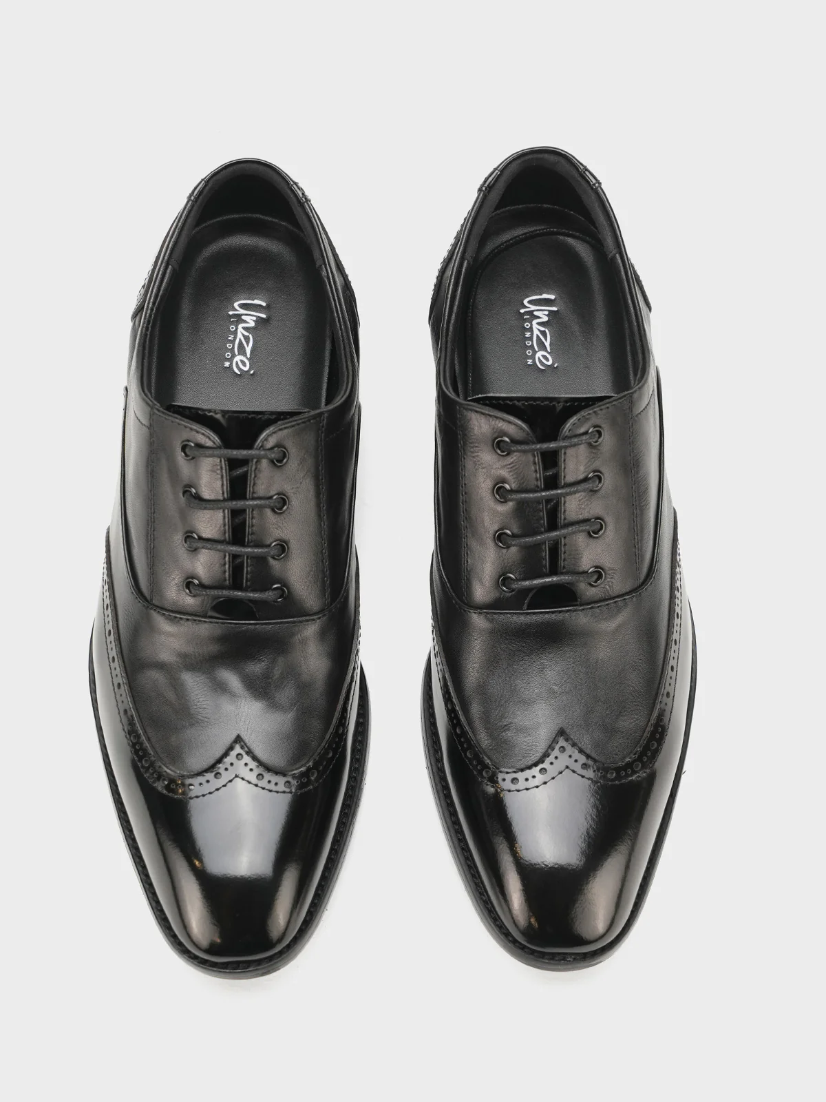 Men "BRUNO" Elegant Leather Formal Shoes - Image 6
