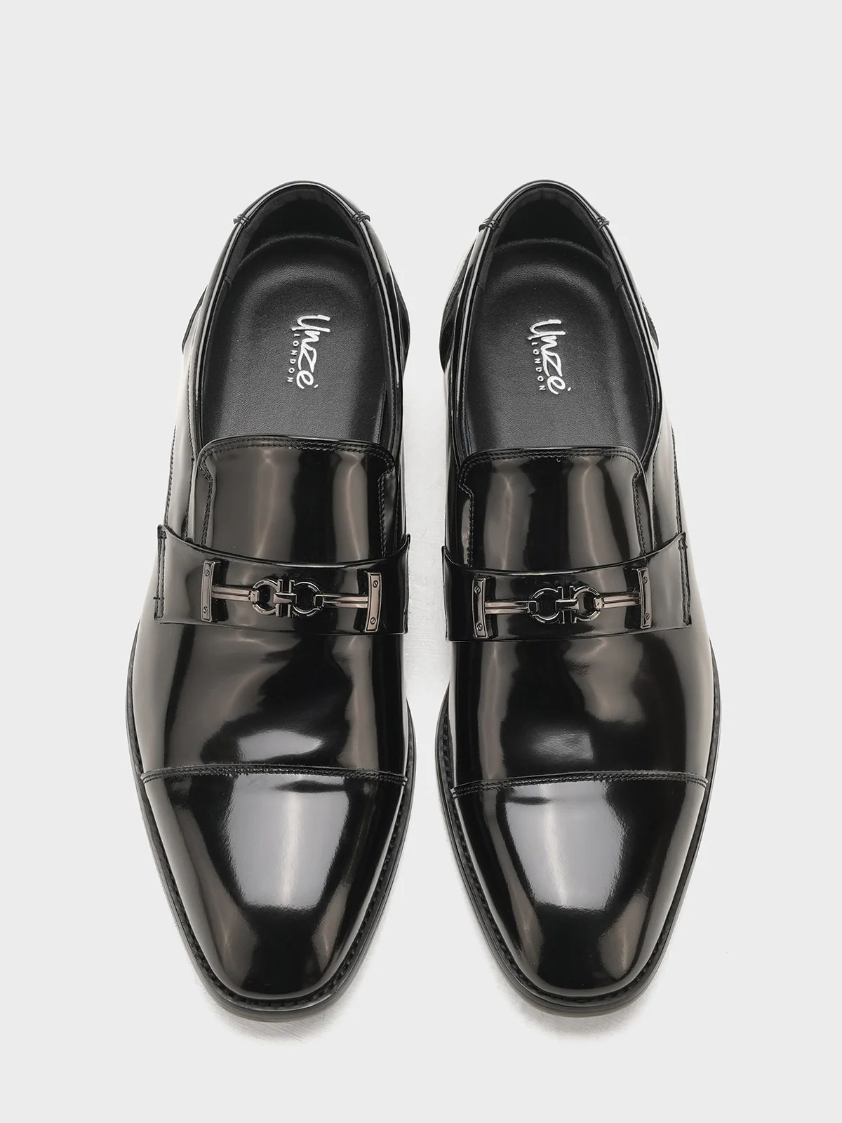 Men "BRYAN" Convenience Leather Formals - Image 8