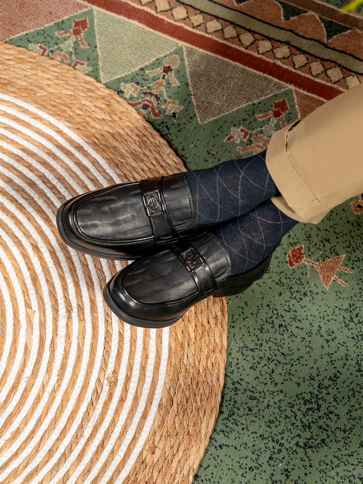 Men "COLBY" High Quality Leather Formals - Image 10