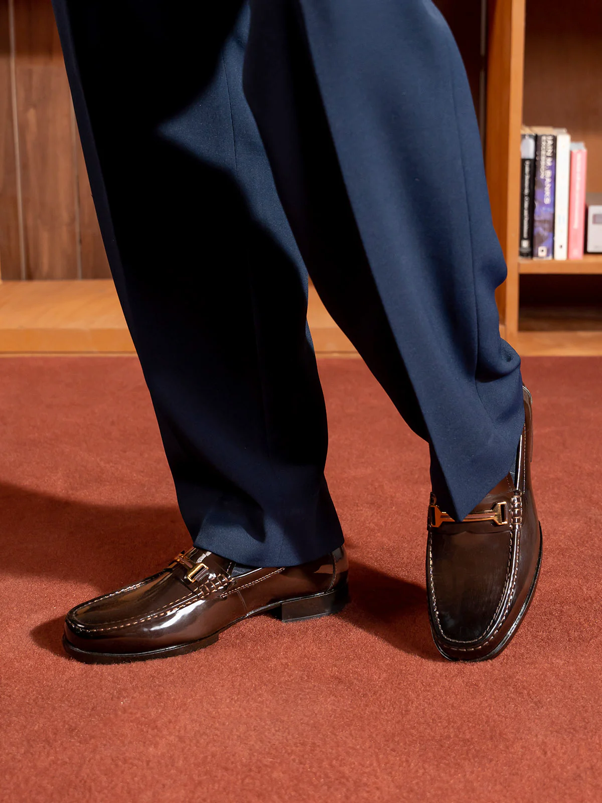 Men "DAISY" Perfect Leather Formal Shoes - Image 6