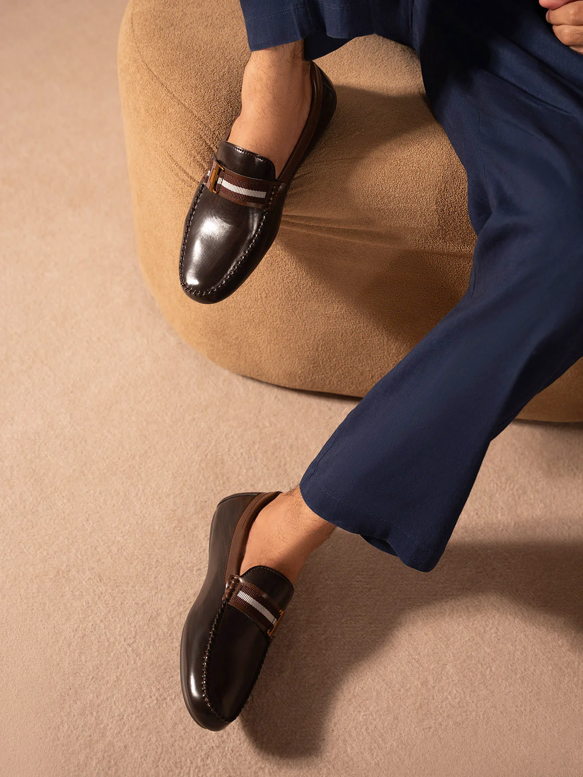 Men "DAKSH" Comfort Flexible Moccasins