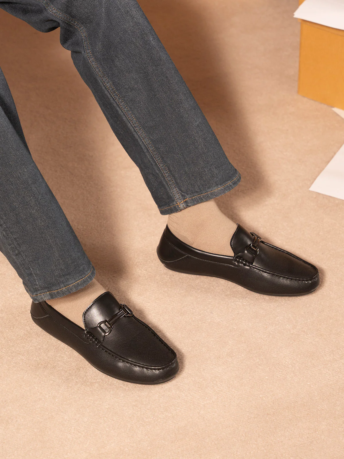 Men "DEXTER" Classic Slip On Mocassins