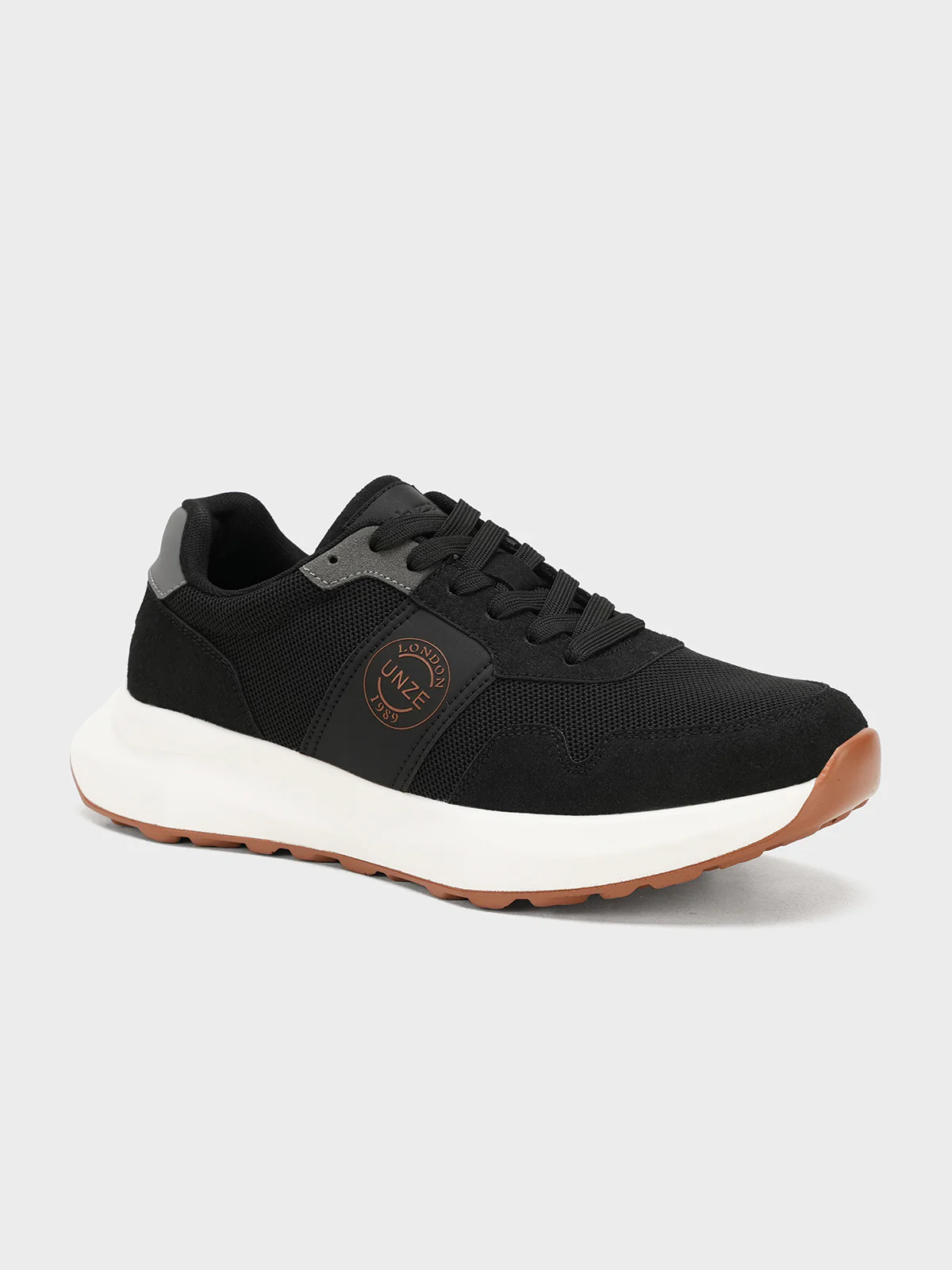 Men "DUNLAP" Trendy Lace Up Trainers