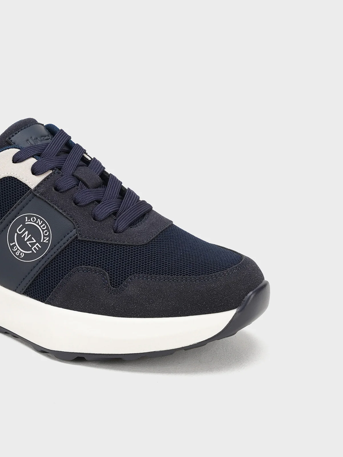 Men "DUNLAP" Trendy Lace Up Trainers - Image 7