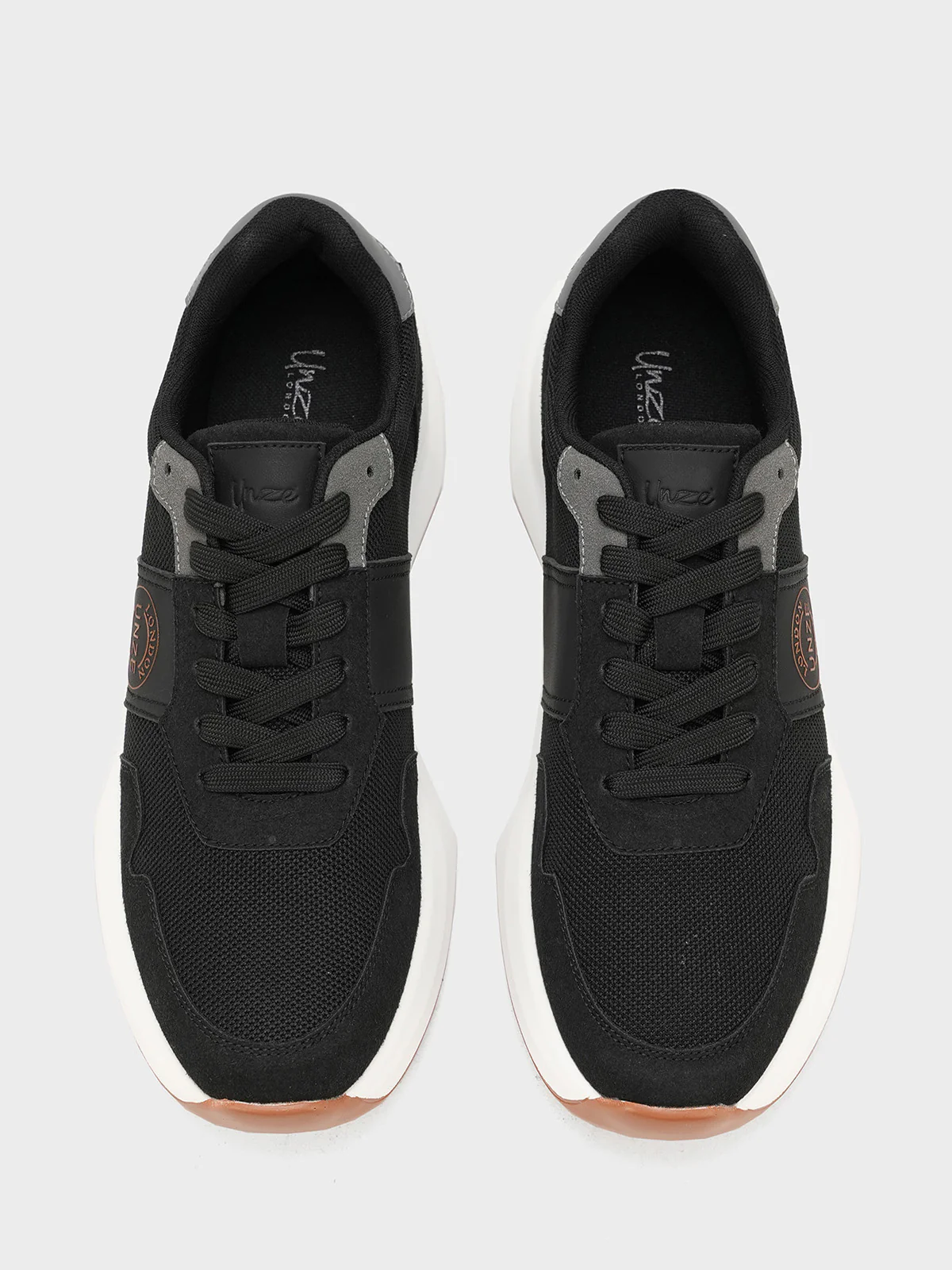 Men "DUNLAP" Trendy Lace Up Trainers - Image 6