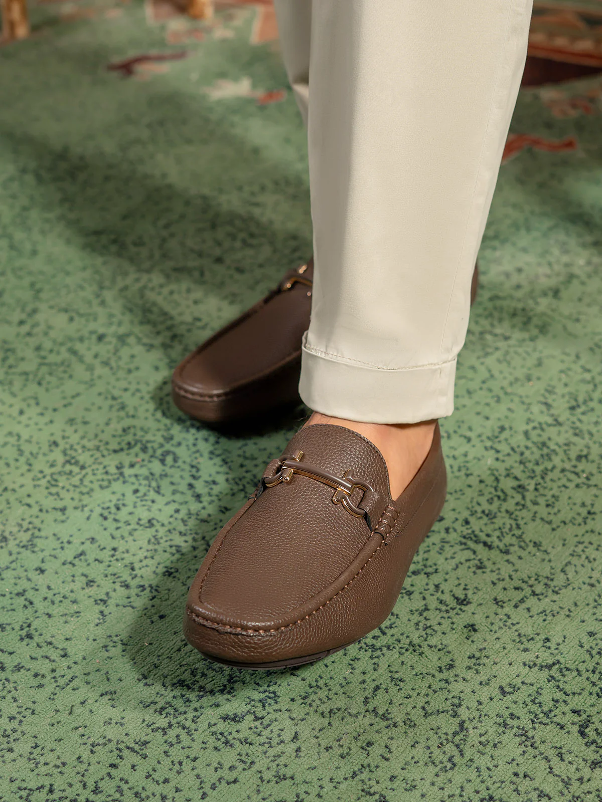 Men "EILANI" Casual Look Soft Moccasins - Image 3