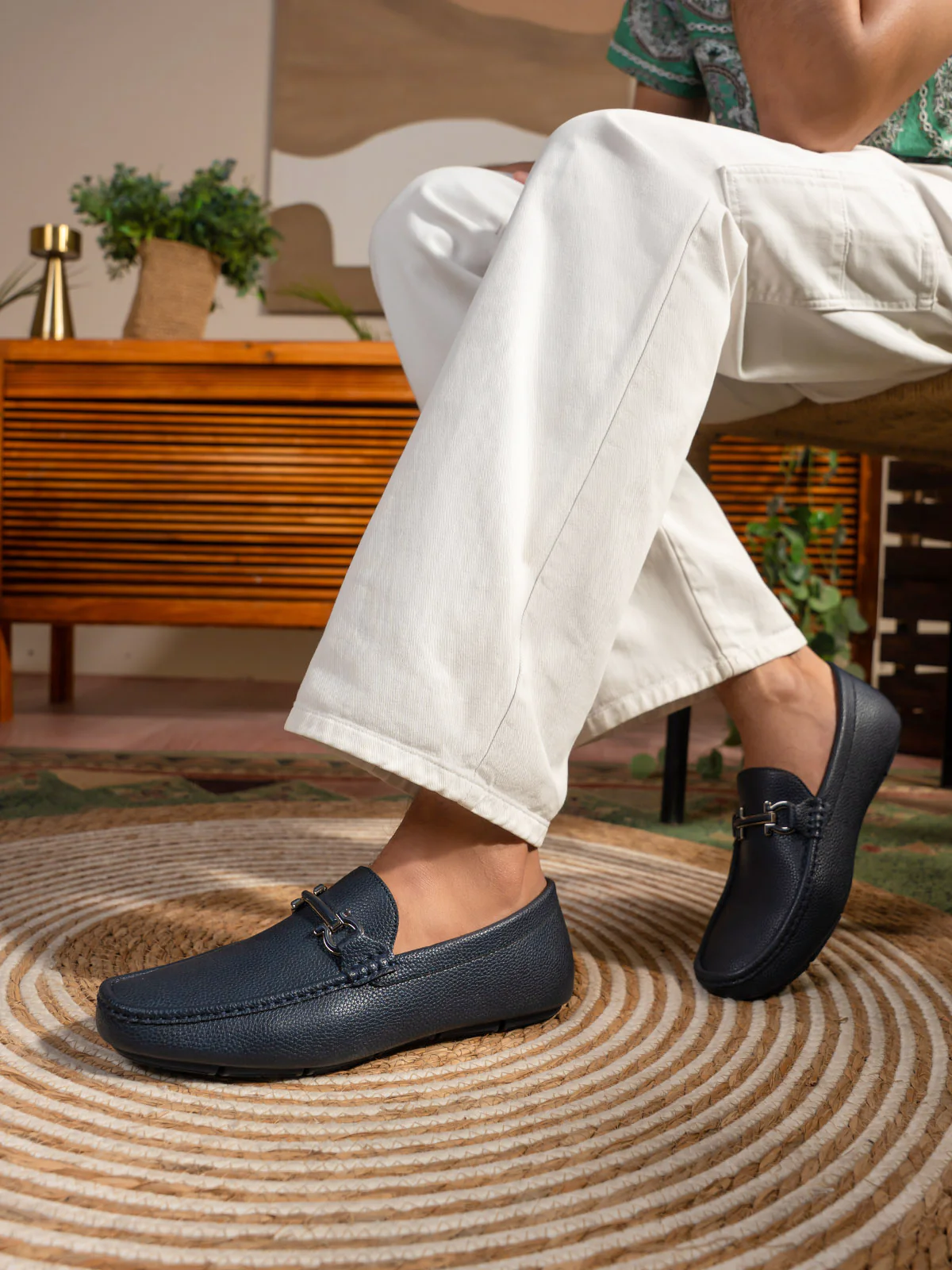 Men "EILANI" Casual Look Soft Moccasins