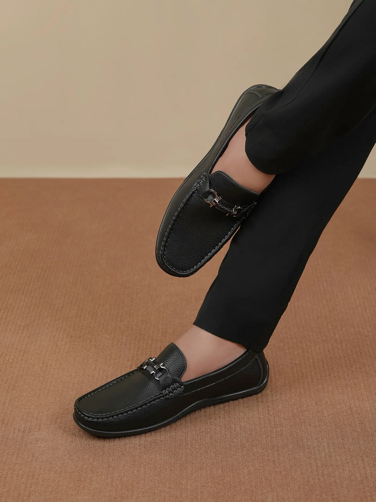 Men "ELADIO" Classic Moccasins Shoes - Image 6