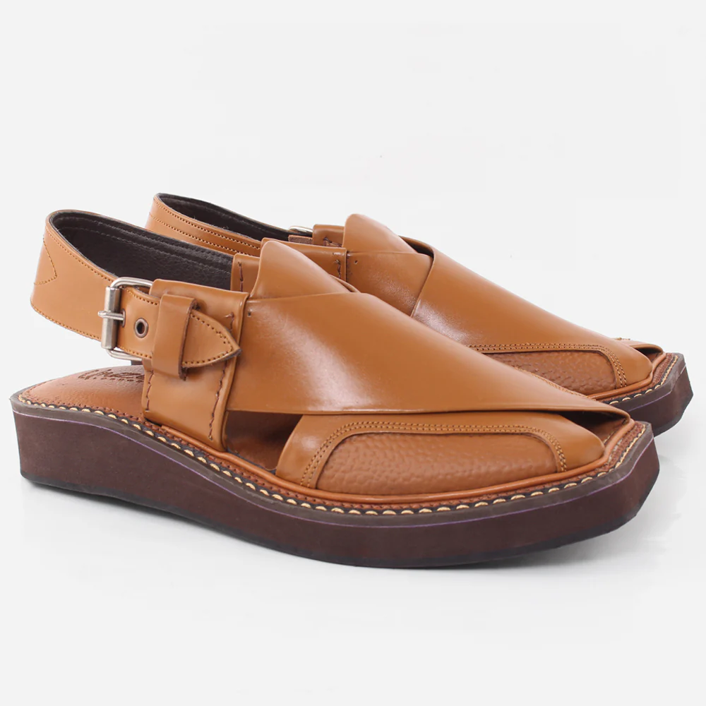 Men "EMMETT" Traditional Leather Sandals - Image 2