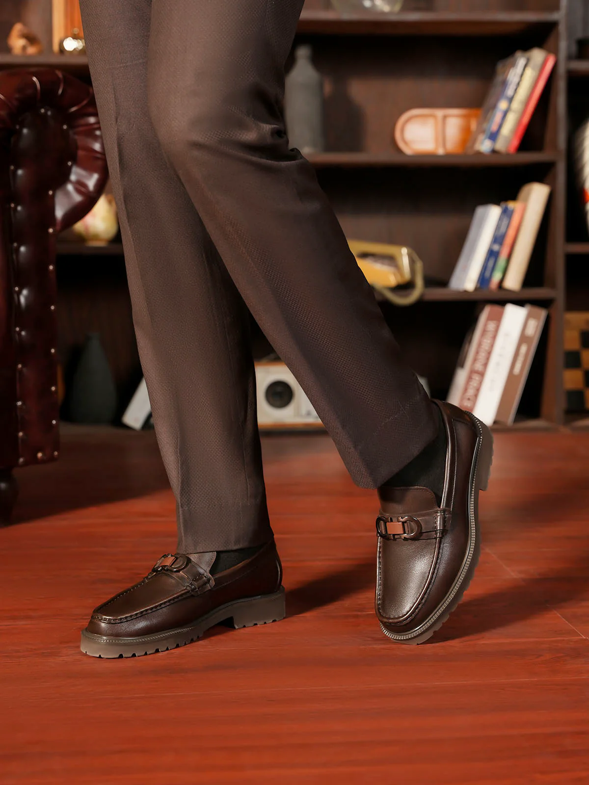 Men "EVAAN" High Quality Leather Formals