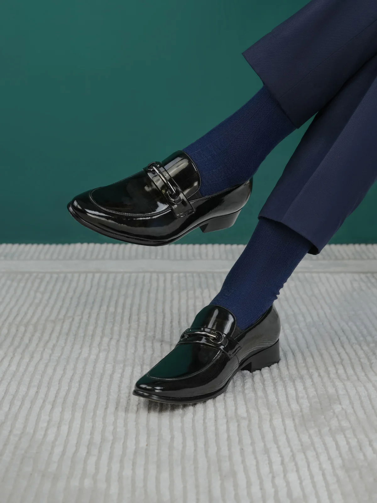Men "EVEGNY" Perfect Leather Formal Shoes - Image 3