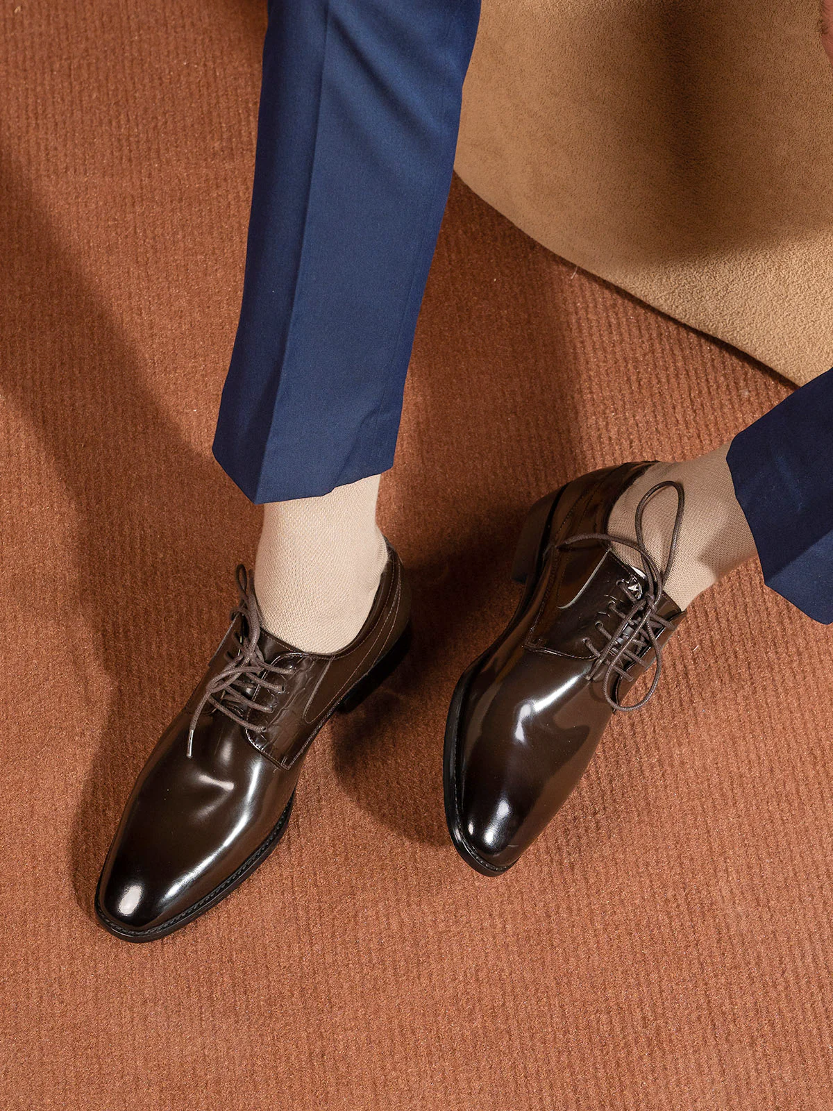 Men "FABIO" Lace Up Leather Formal Shoes